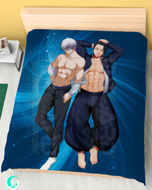 五条悟&下戸傑 ブランケット or 掛け布団カバー